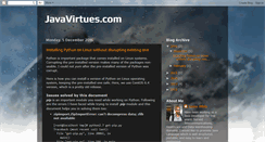 Desktop Screenshot of javavirtues.com